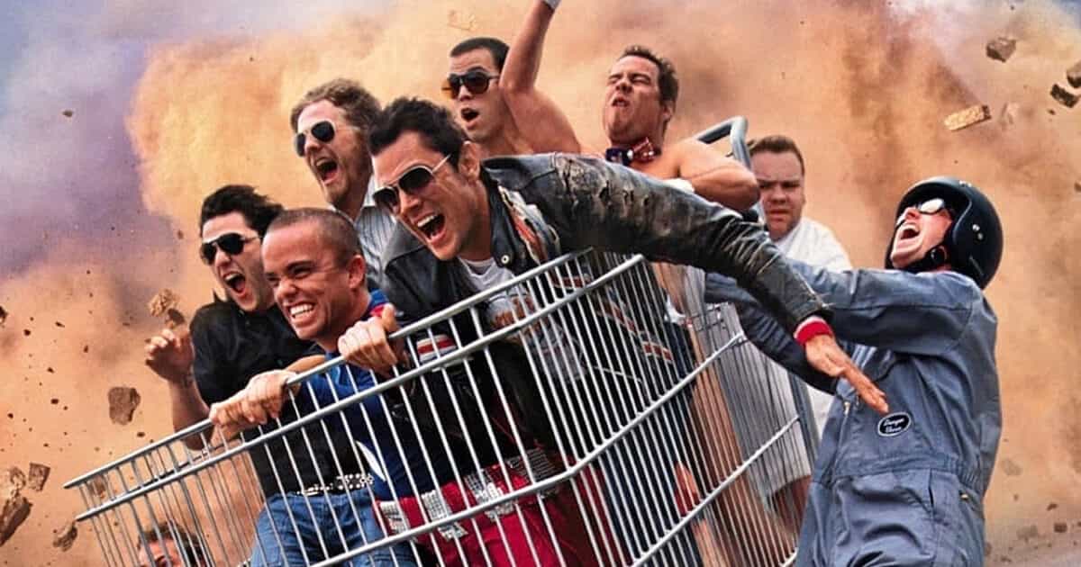 Jackass Forever - Johnny Knoxville Spray Paints Billboard