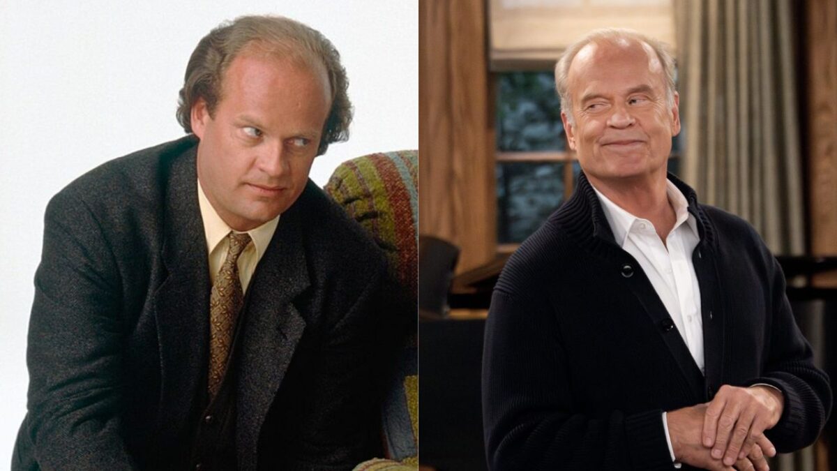 Frasier Cast Then and Now